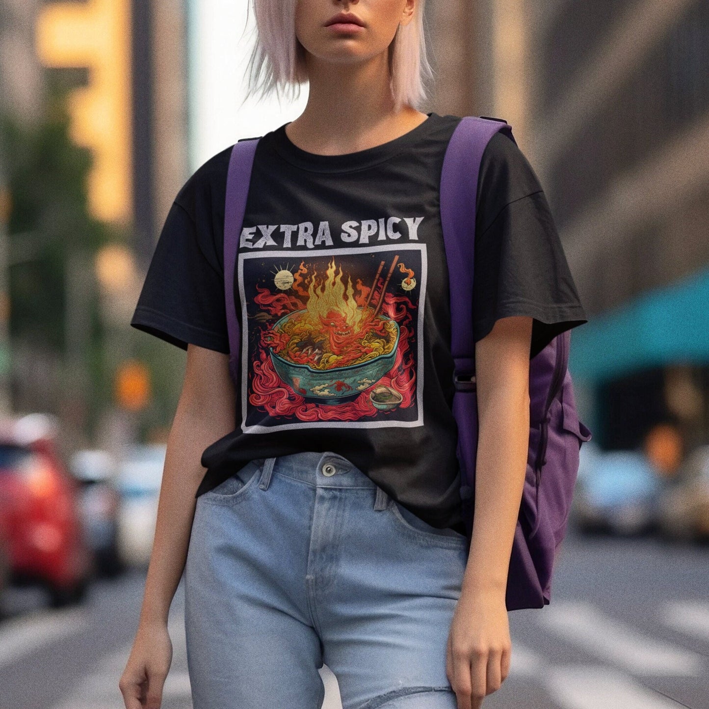 Extra Spicy Hot Sauce Foodie Shirt