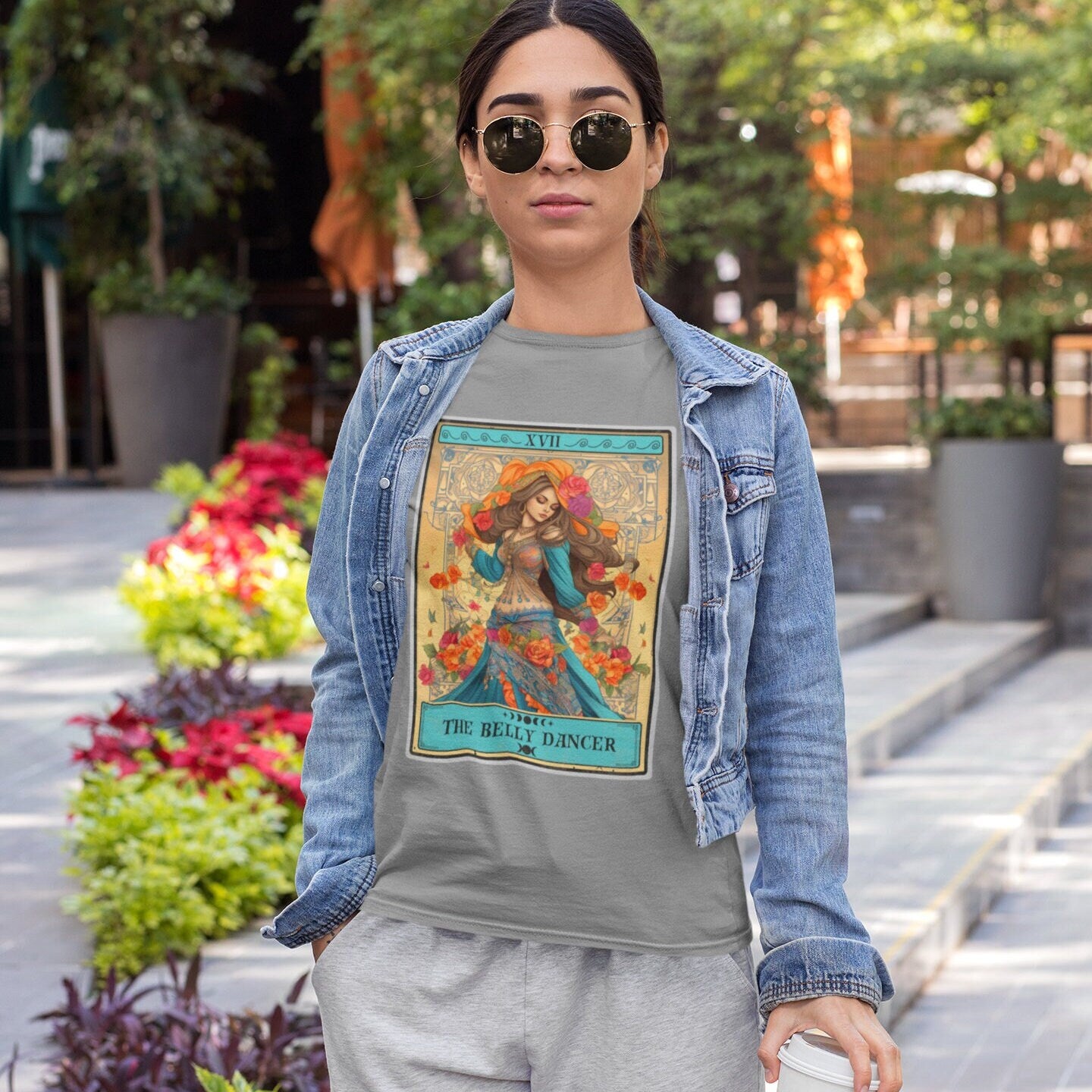Belly dance Tarot Card Shirt