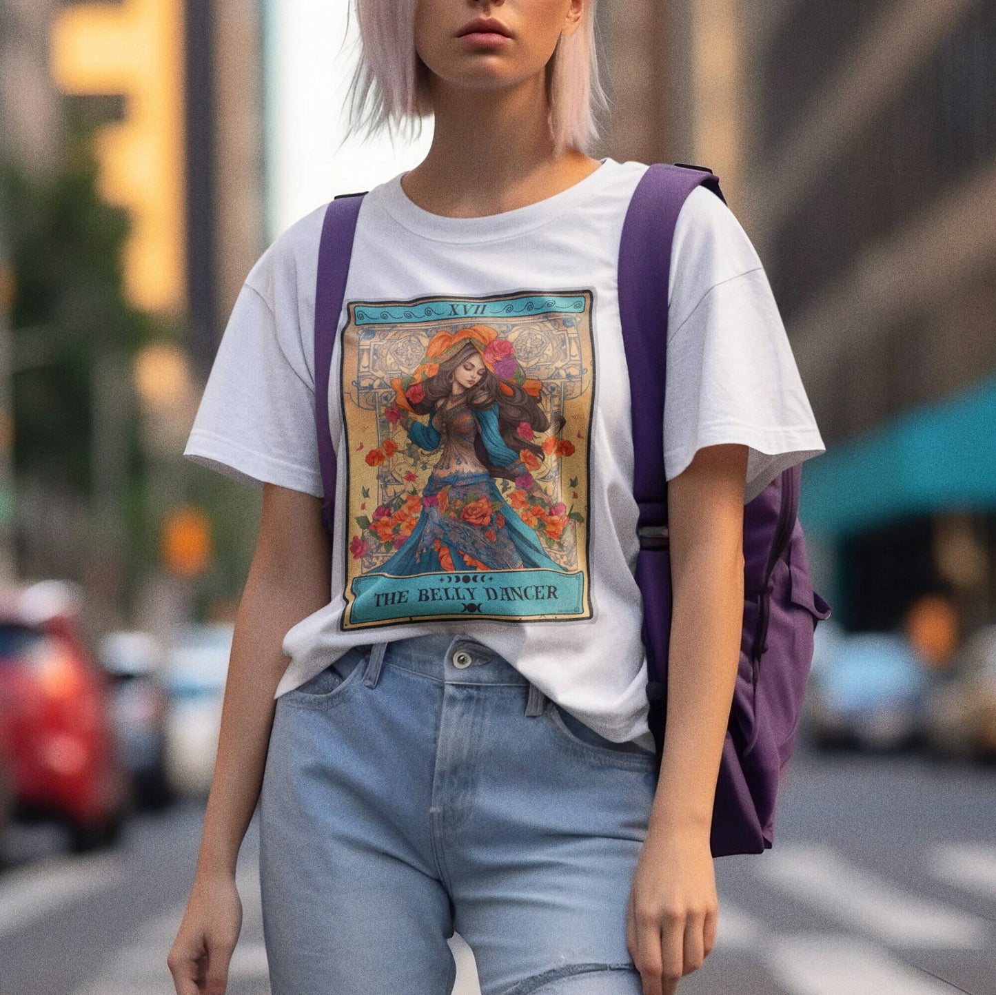 Belly dance Tarot Card Shirt