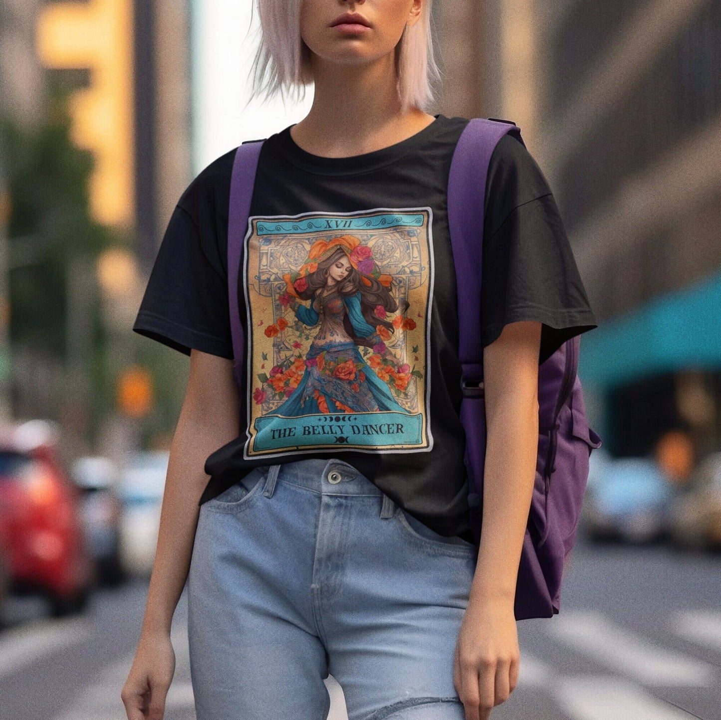 Belly dance Tarot Card Shirt