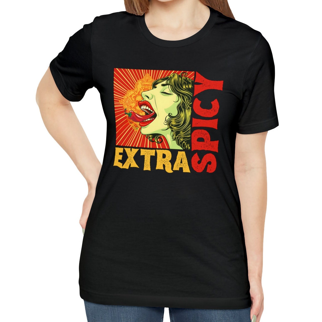 Extra Spicy Shirt Personality Hot Sauce