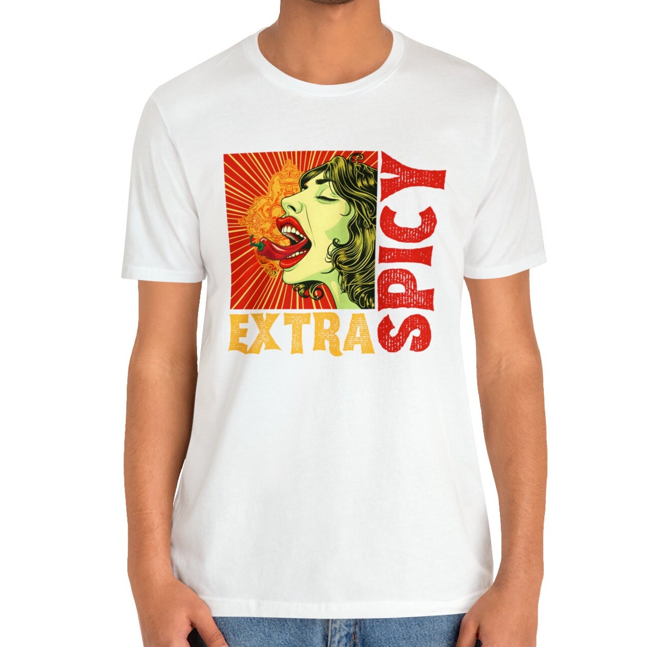 Extra Spicy Shirt Personality Hot Sauce
