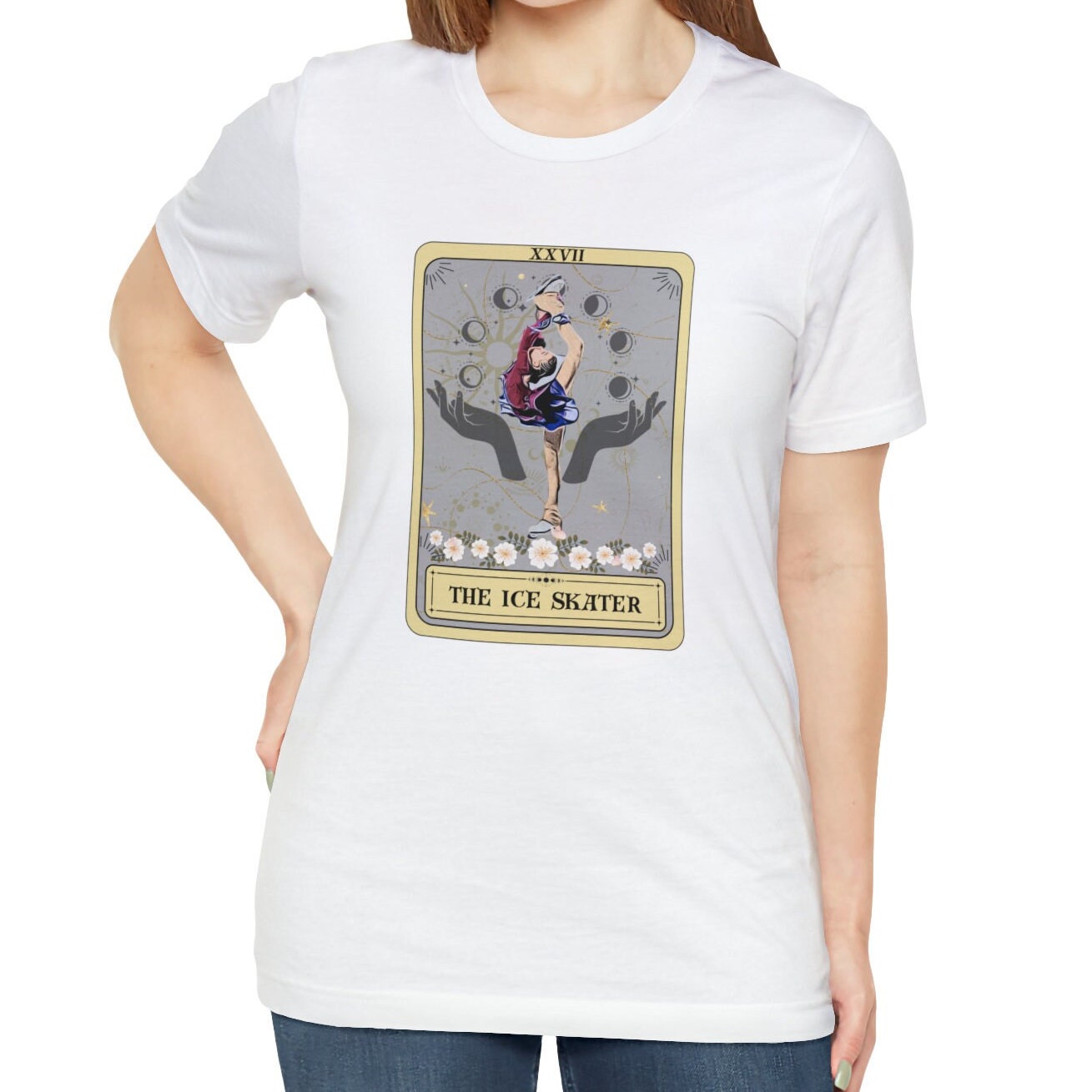 Ice Skater Tarot Card Shirt, Figure Skating