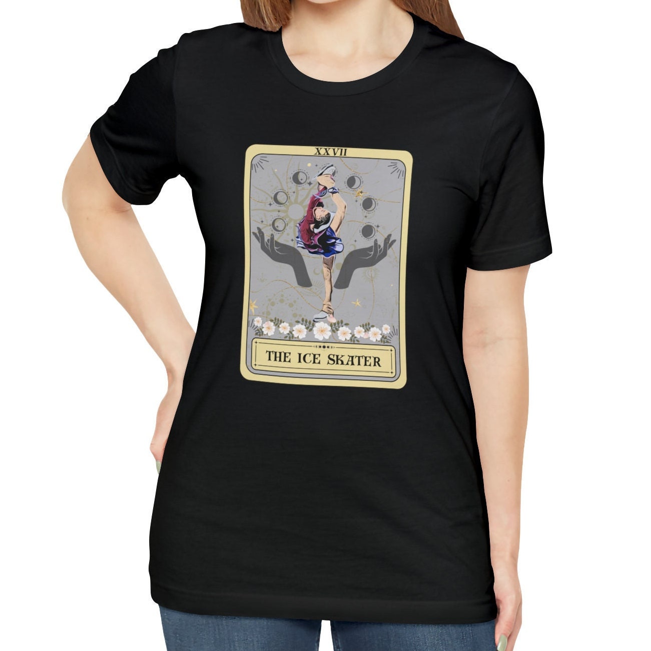 Ice Skater Tarot Card Shirt, Figure Skating