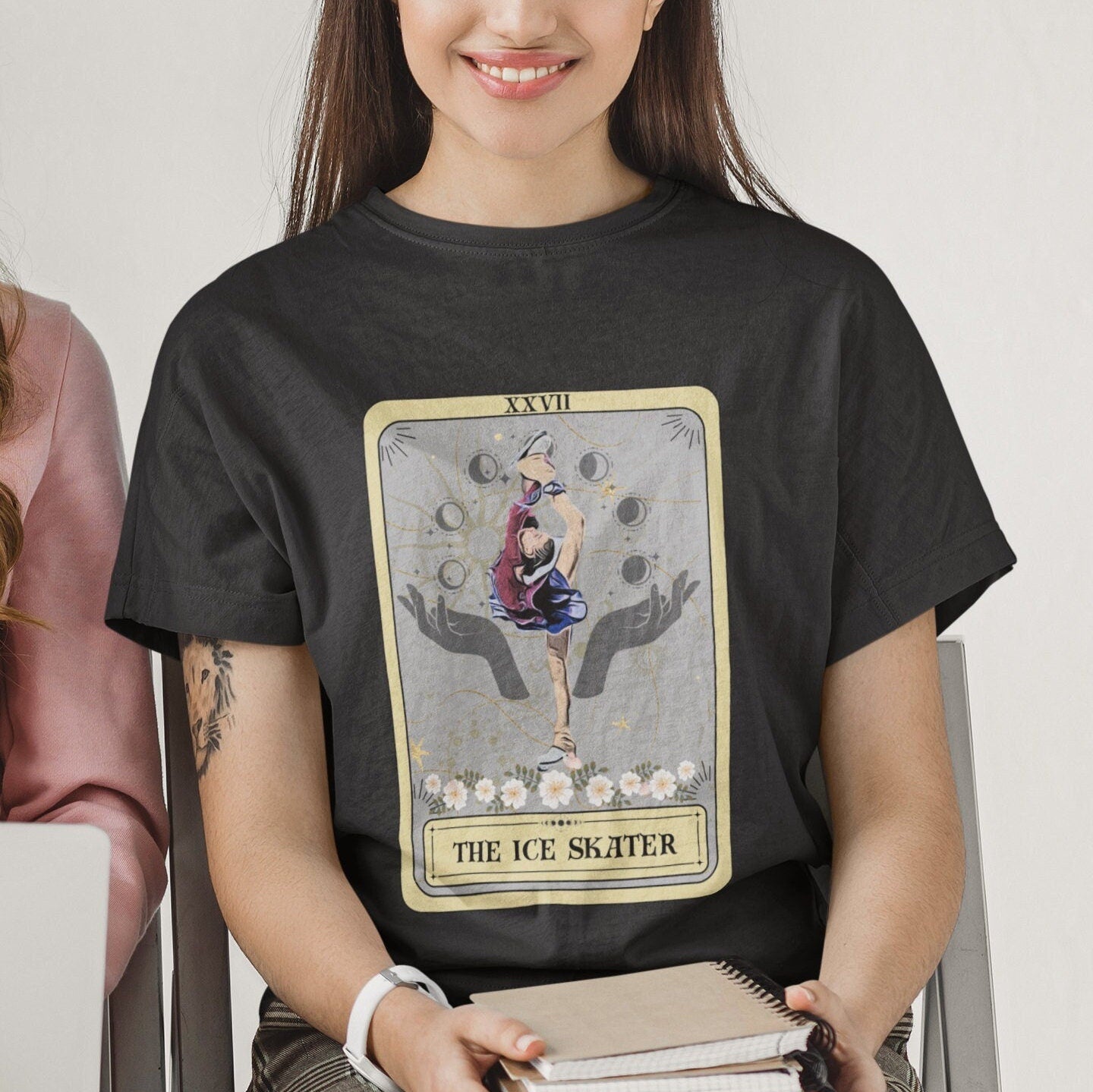 Ice Skater Tarot Card Shirt, Figure Skating