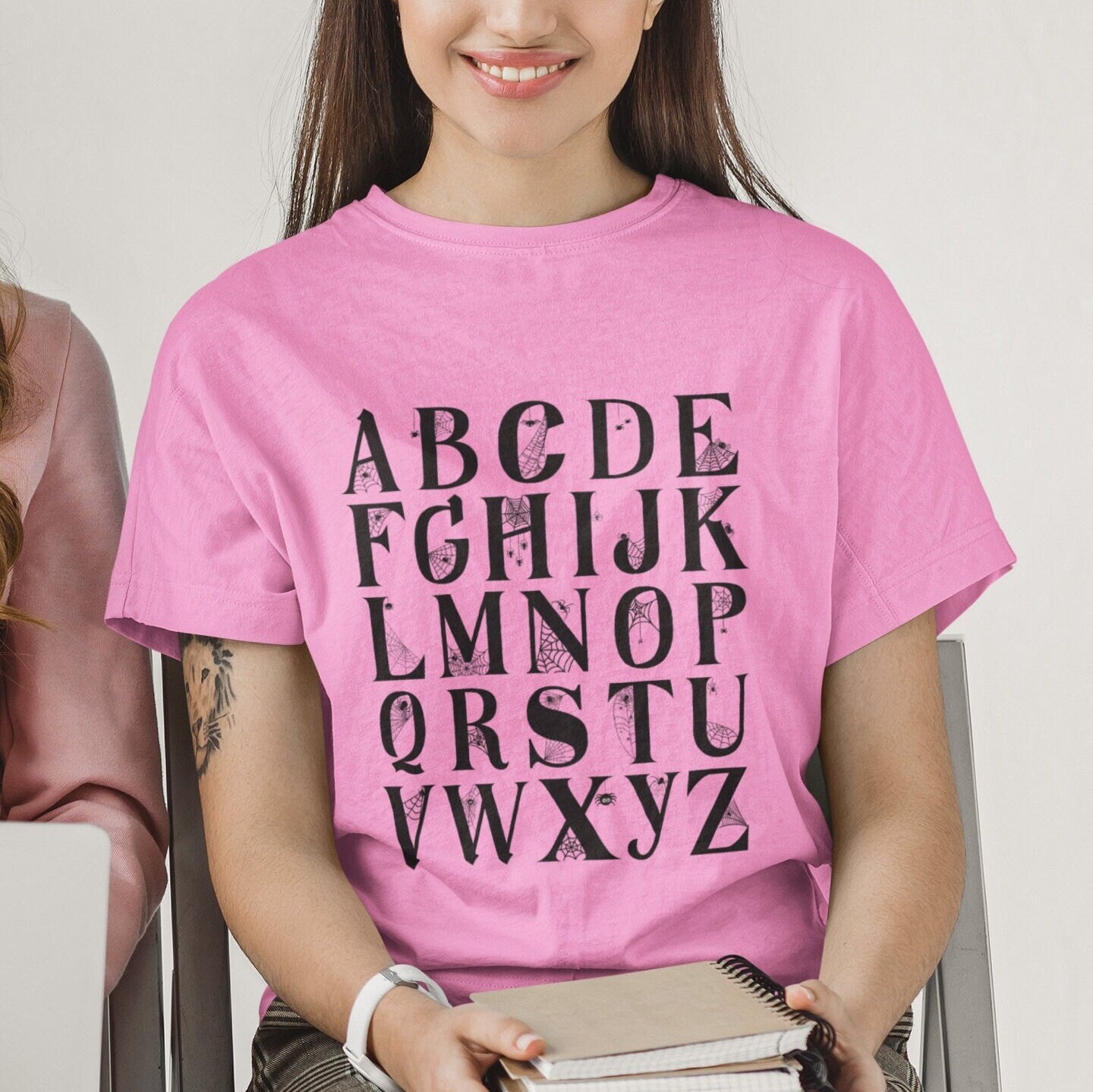 Hallowen Alphabet Shirt