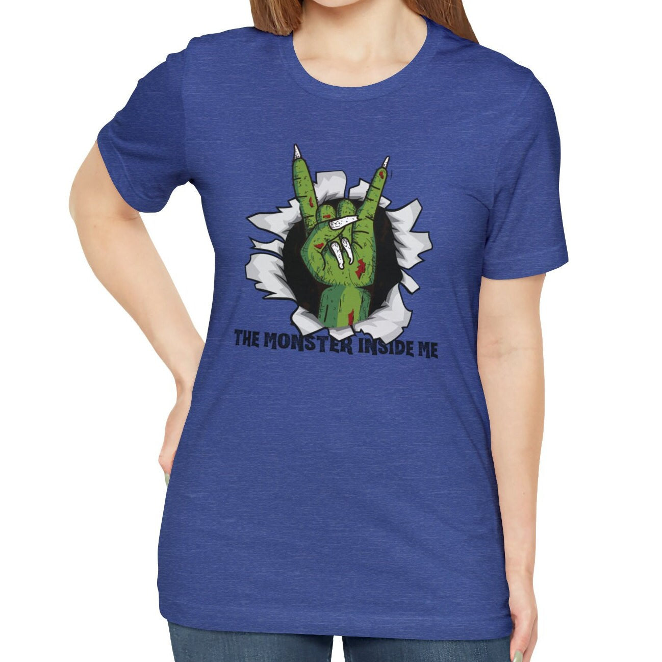 The Monster Inside Me Rocks Halloween Shirt