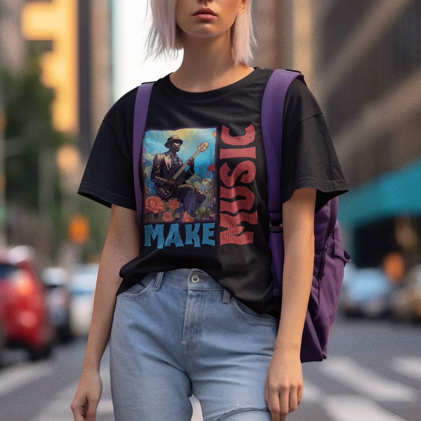 Jazz Bassist Shirt, Jazz Bass Player