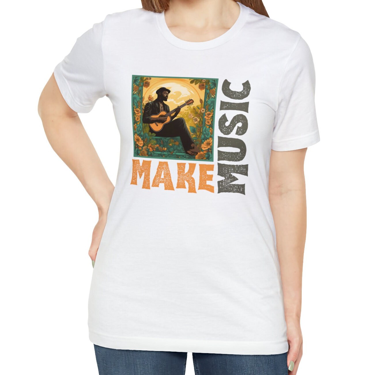 Jazz Guitarist Shirt, Jazz Guitar Player