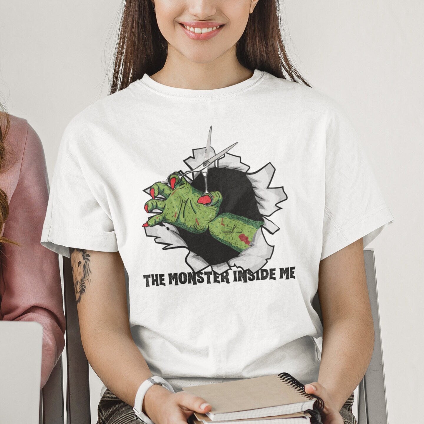 Hair Stylist Shirt, The Monster Inside Me Halloween