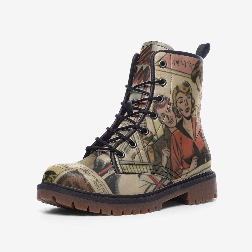 Comic Book Boots