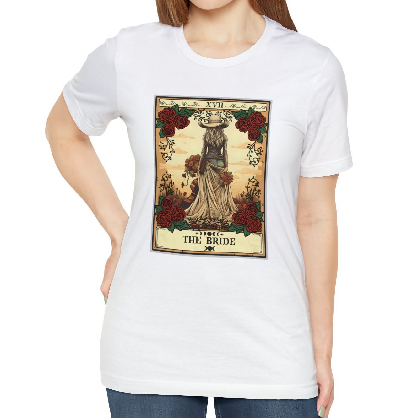 Cowgirl Bride Tarot Card Shirt