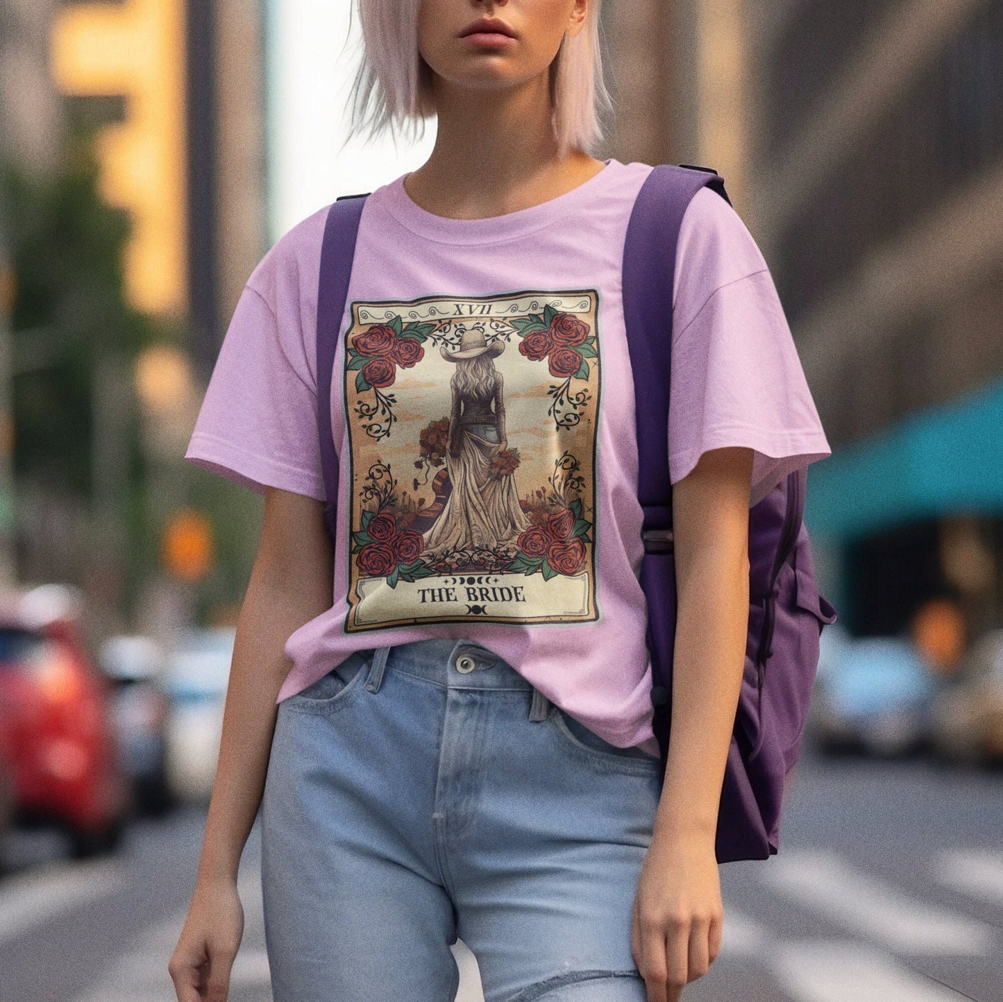 Cowgirl Bride Tarot Card Shirt