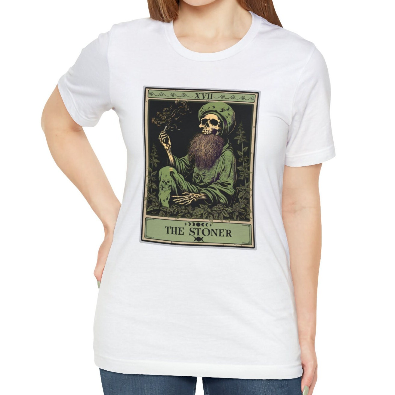 The Stoner Tarot Card Shirt, Cannabis Weed