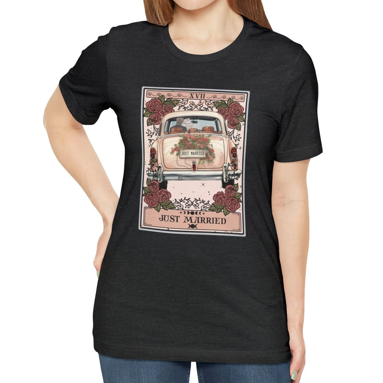 Just Married Tarot Card Shirt