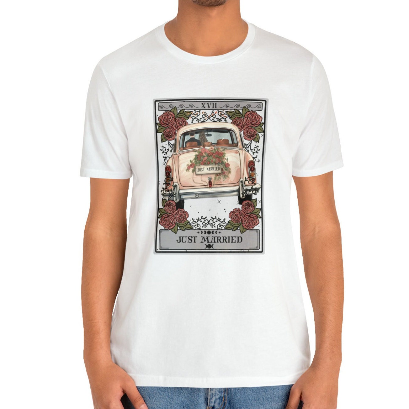 Just Married Tarot Card T-Shirt