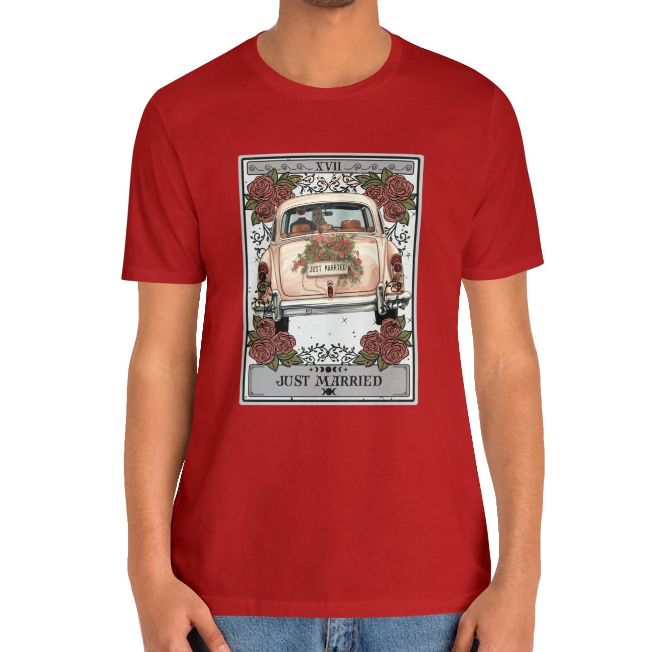 Just Married Tarot Card T-Shirt