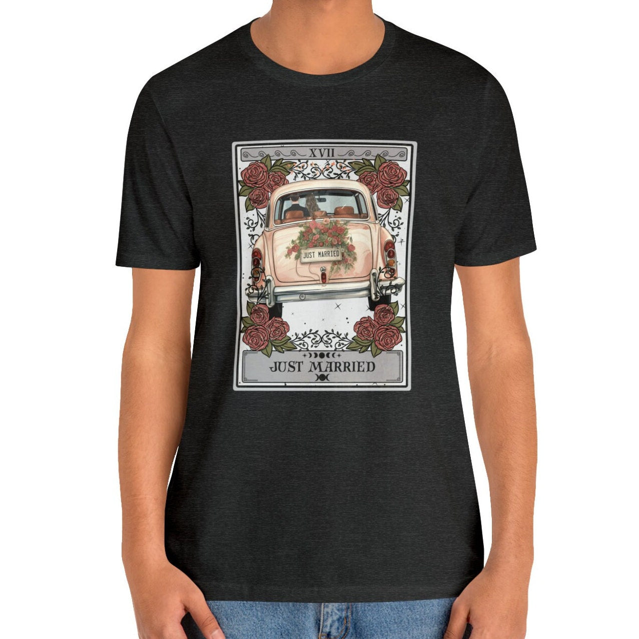 Just Married Tarot Card T-Shirt