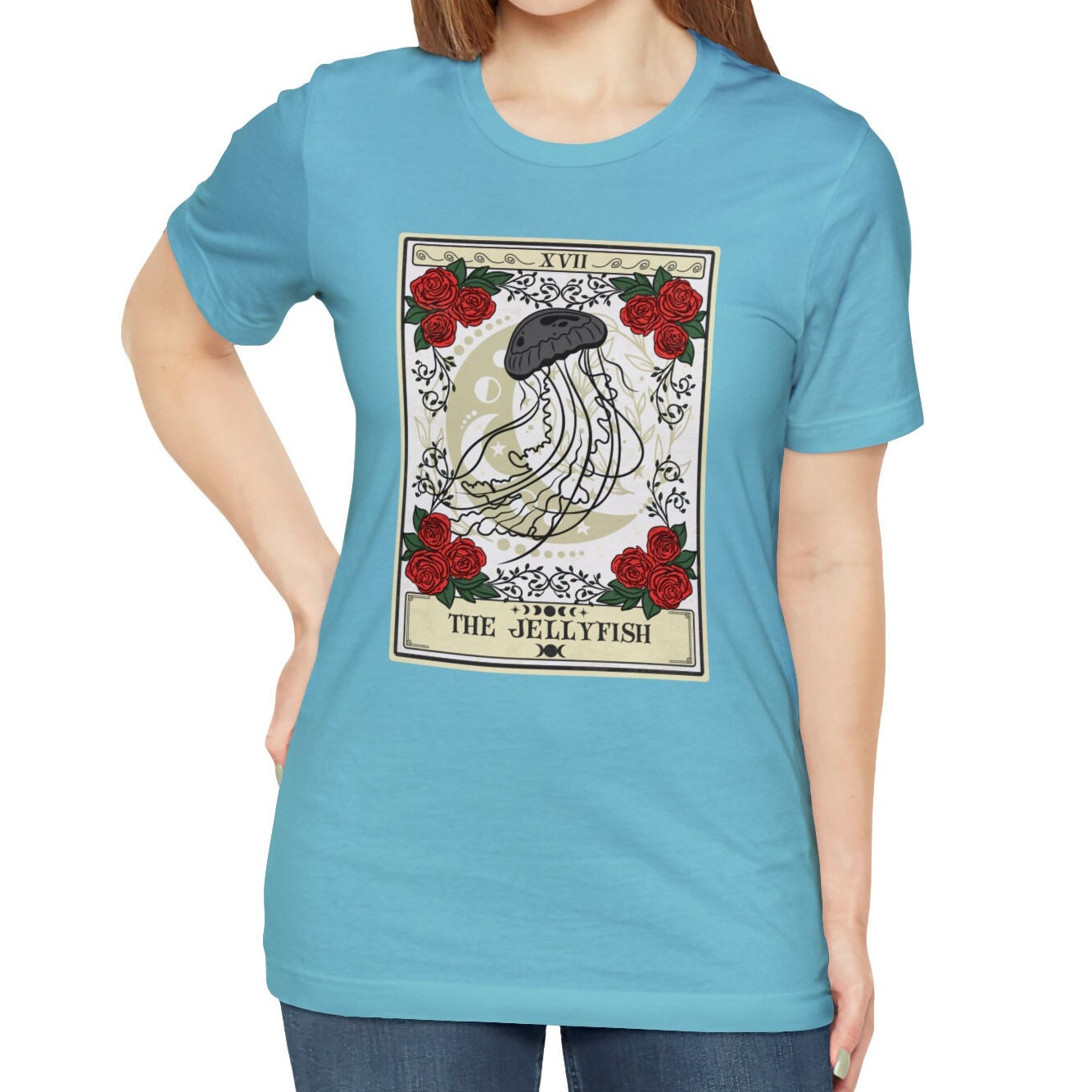 The Jellyfish Tarot Card Shirt, Sea Animal