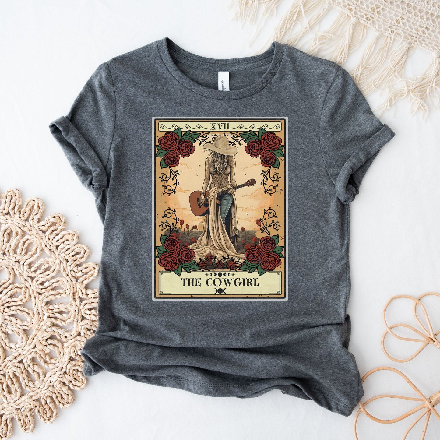 Cowgirl Tarot Card Shirt