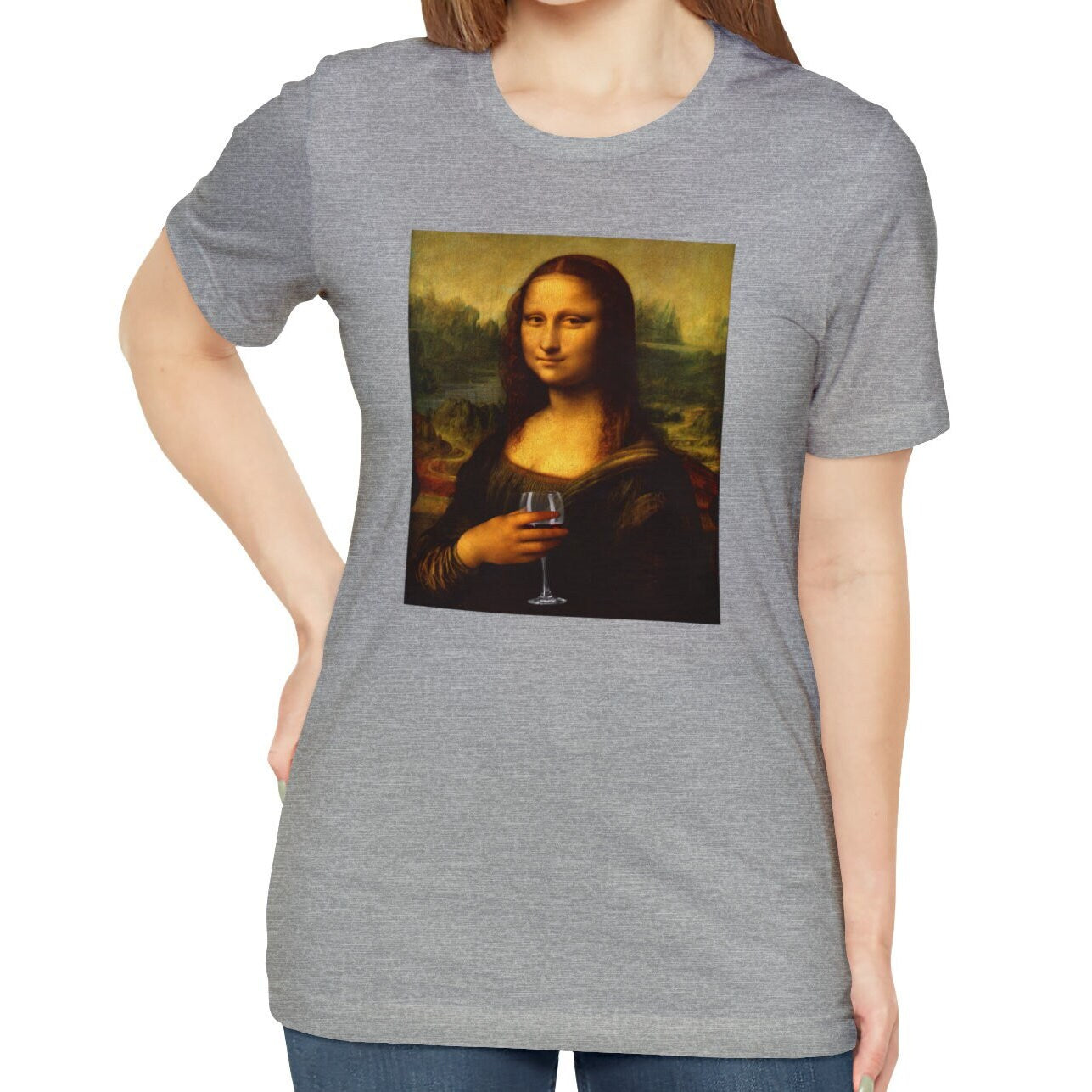 Mona Lisa Red Wine Shirt