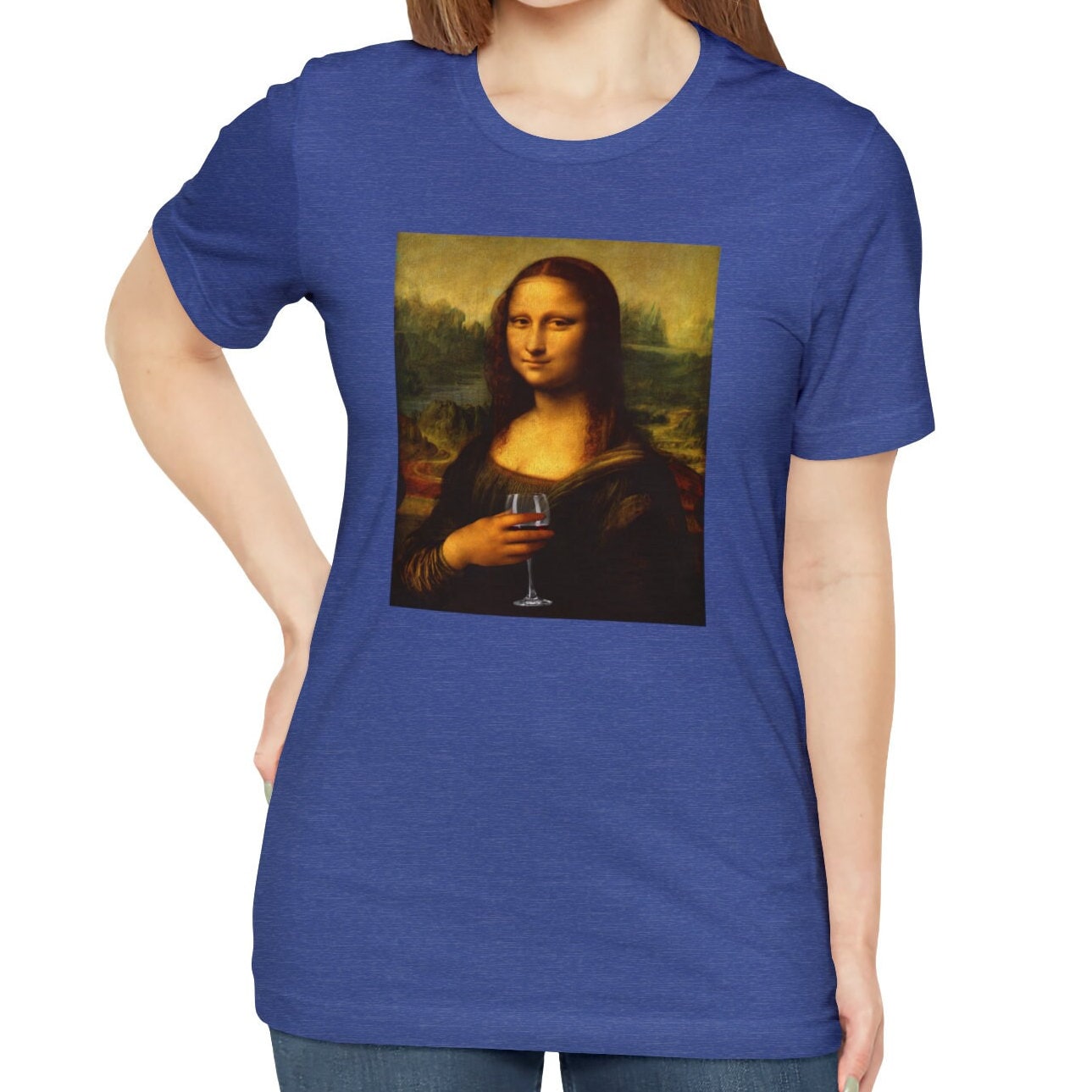 Mona Lisa Red Wine Shirt