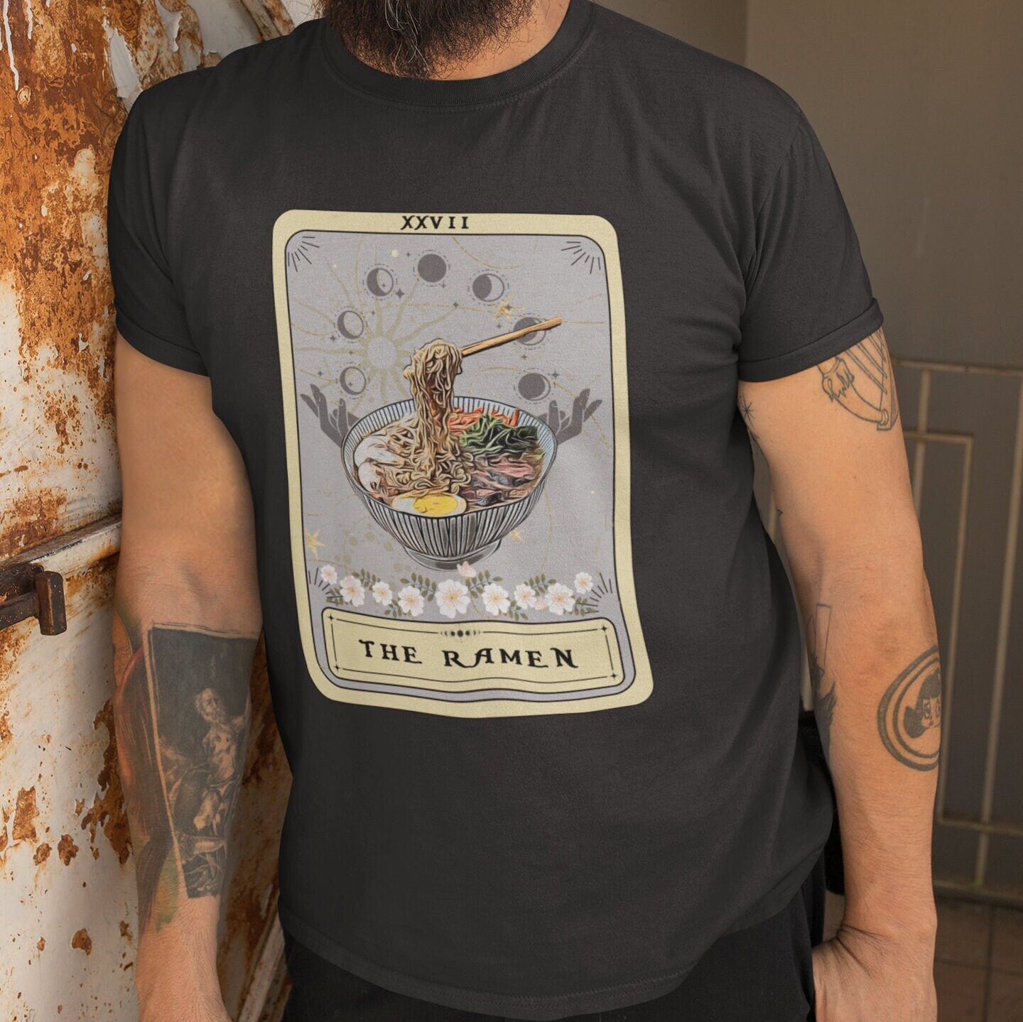 Ramen Tarot Card Shirt, Japanesse Food