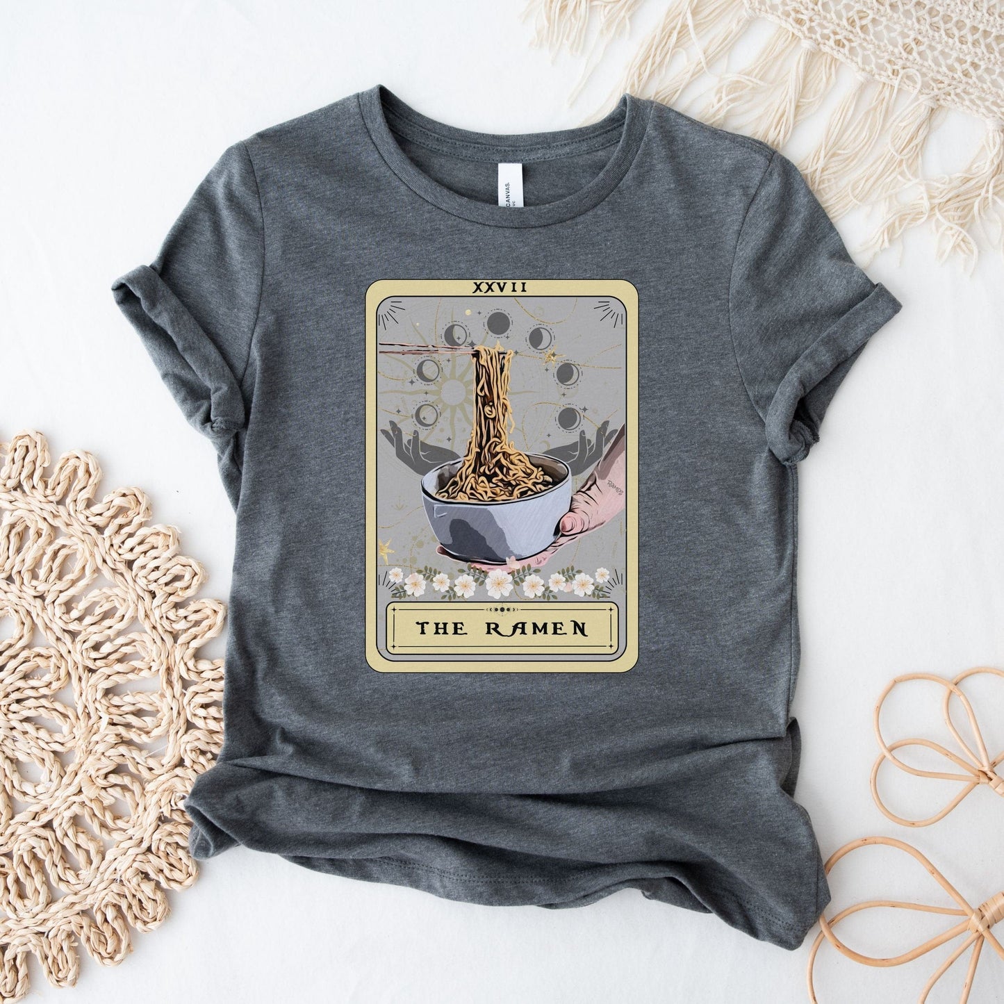 The Ramen Tarot Card Shirt, Food Lover