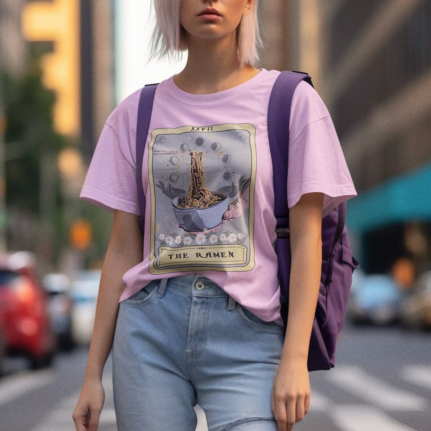 The Ramen Tarot Card Shirt, Food Lover
