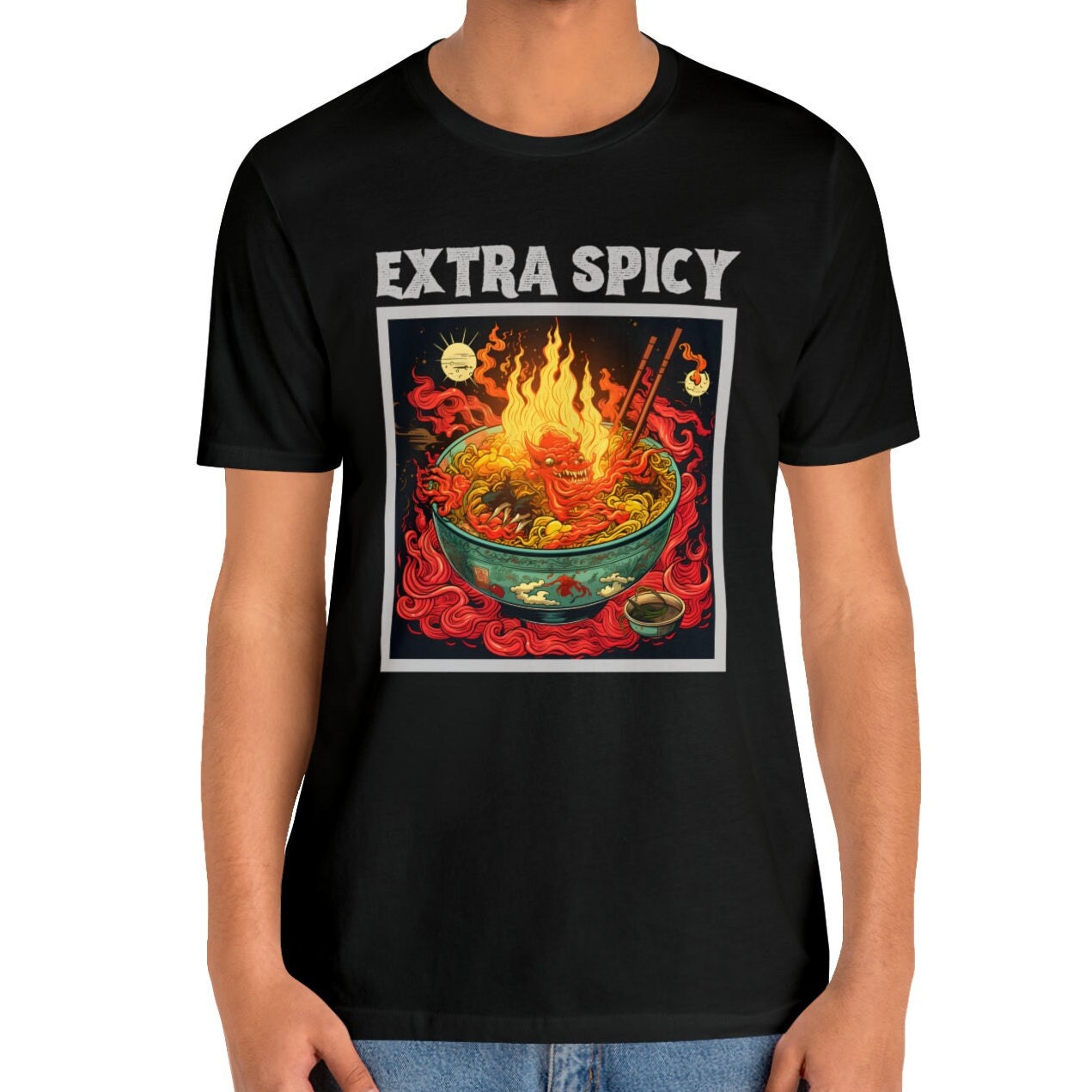 Extra Spicy Hot Sauce Foodie Shirt