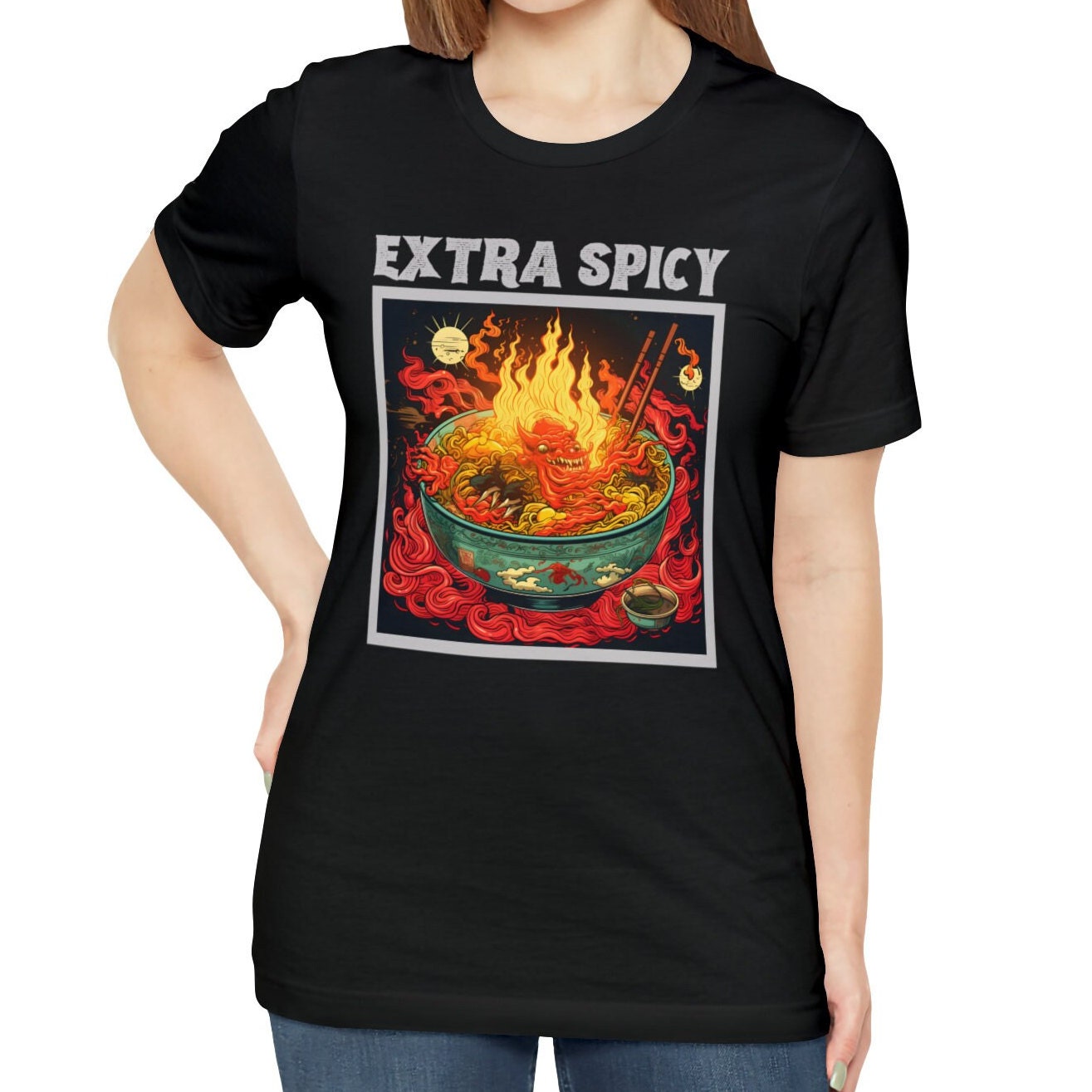 Extra Spicy Hot Sauce Foodie Shirt