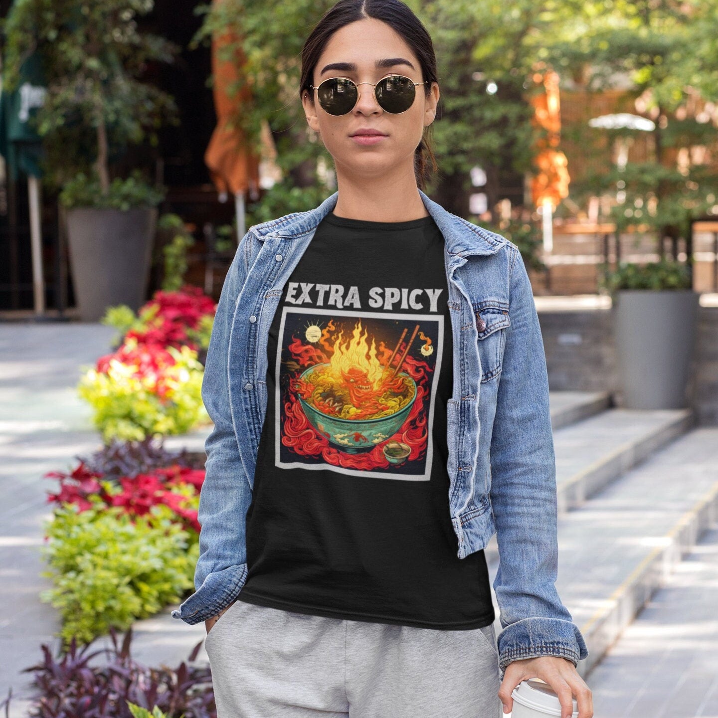 Extra Spicy Hot Sauce Foodie Shirt