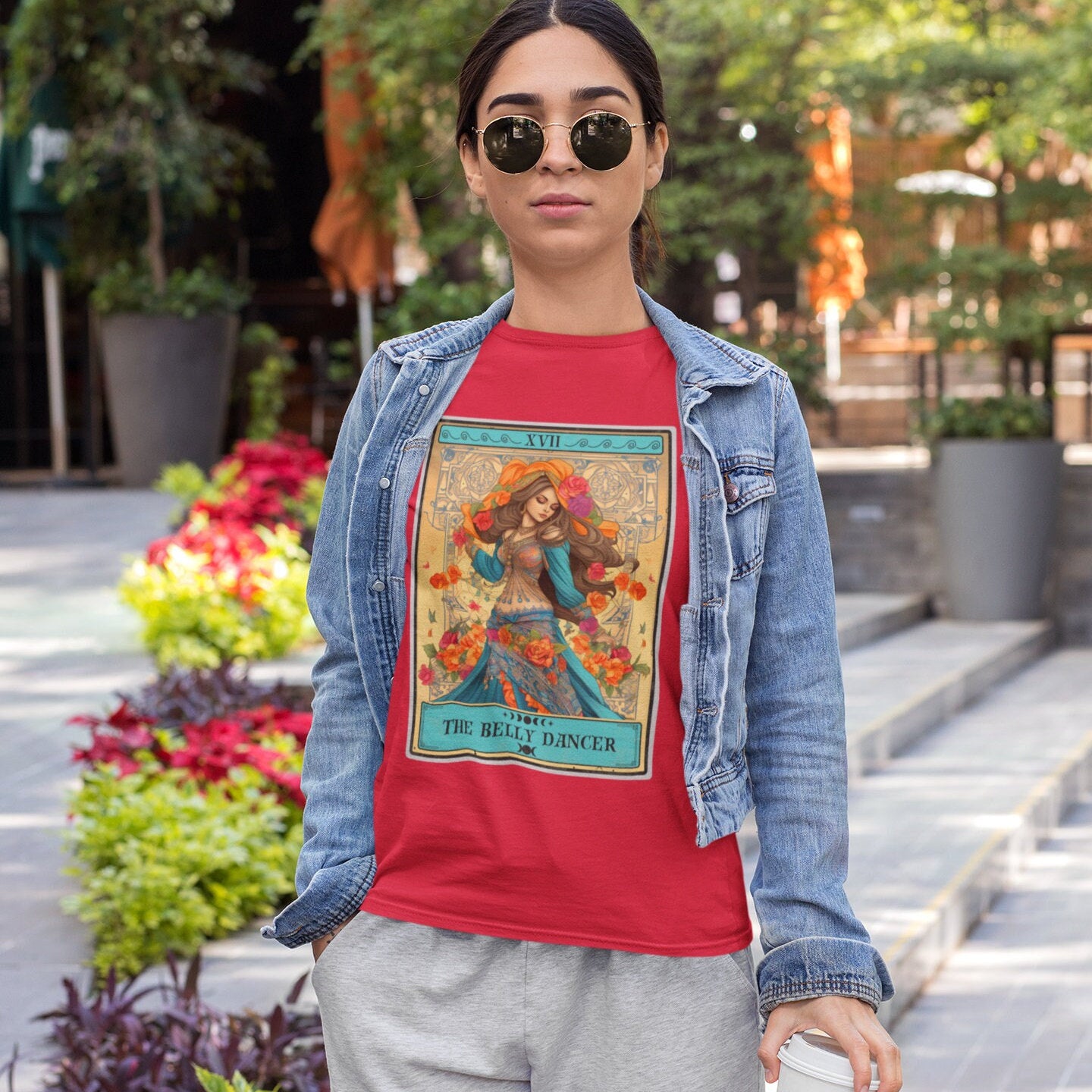 Belly dance Tarot Card Shirt