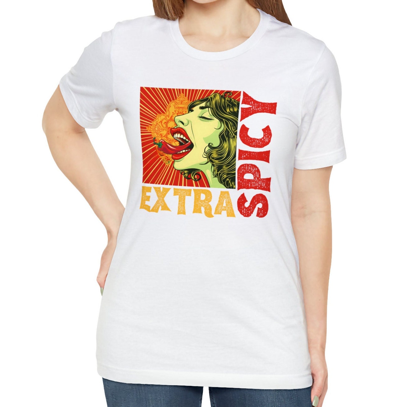 Extra Spicy Shirt Personality Hot Sauce