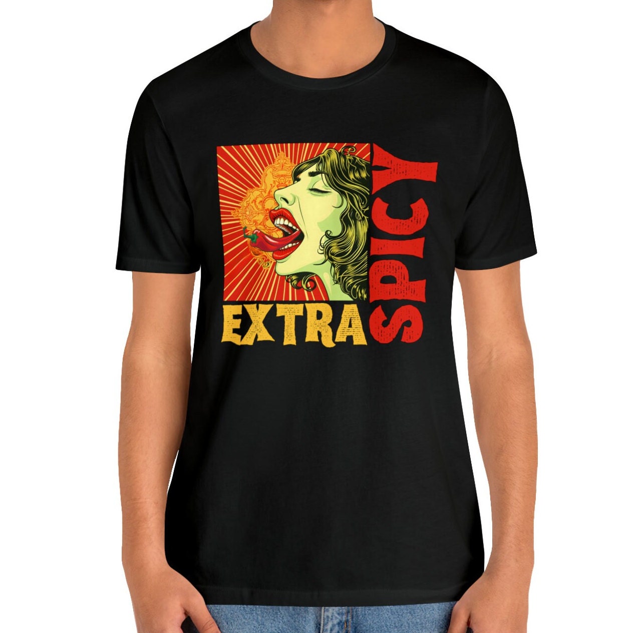 Extra Spicy Shirt Personality Hot Sauce