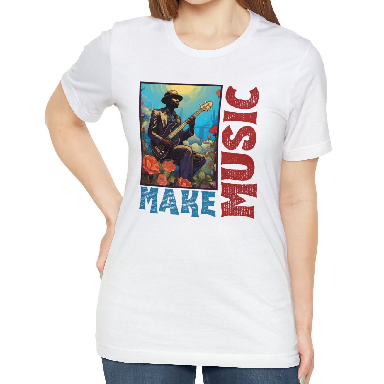 Jazz Bassist Shirt, Jazz Bass Player