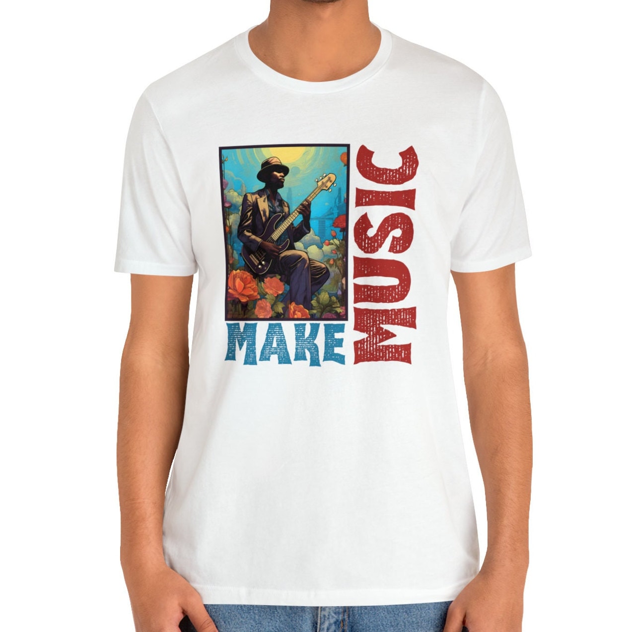 Jazz Bassist Shirt, Jazz Bass Player