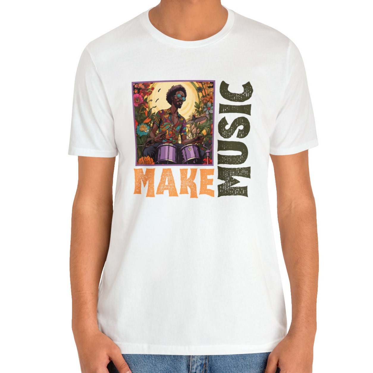 Jazz Drummer Shirt, Jazz Drums Player