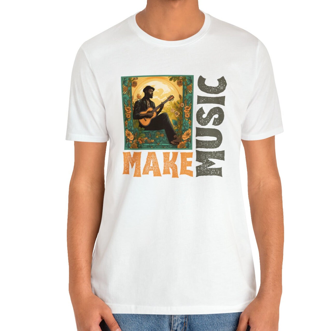 Jazz Guitarist Shirt, Jazz Guitar Player