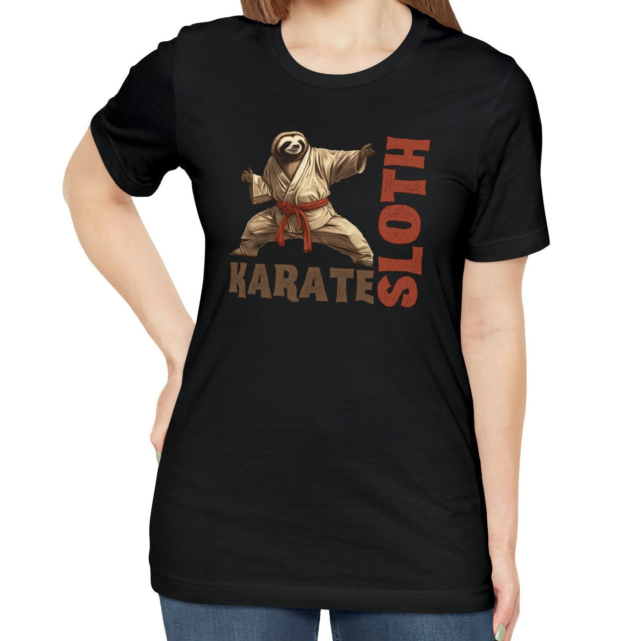 Karate Sloth Shirt, Martial Arts