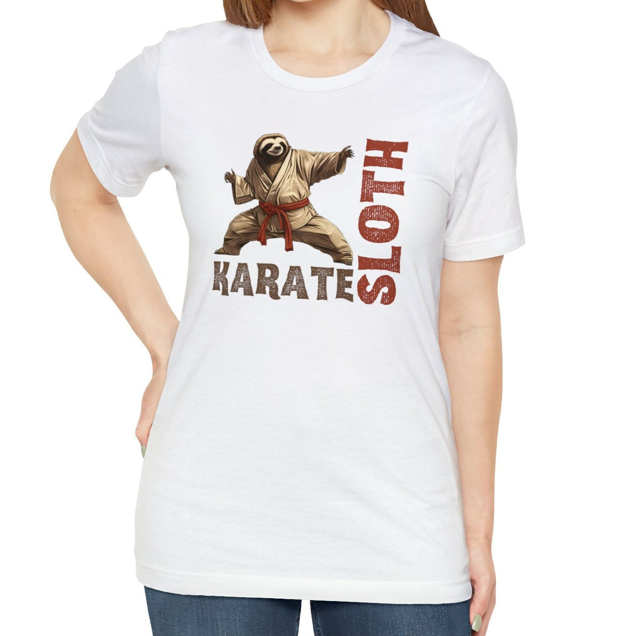 Karate Sloth Shirt, Martial Arts