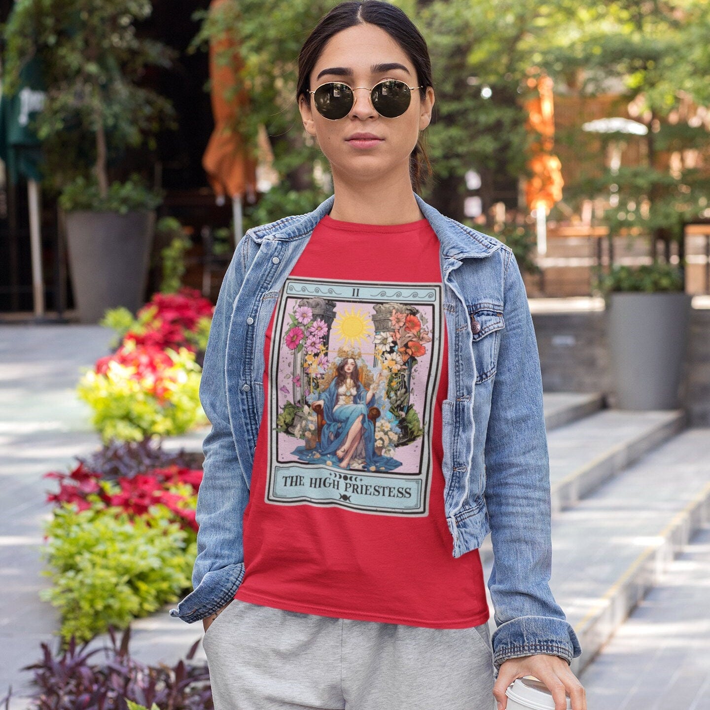 The High Priestess Tarot Card Shirt