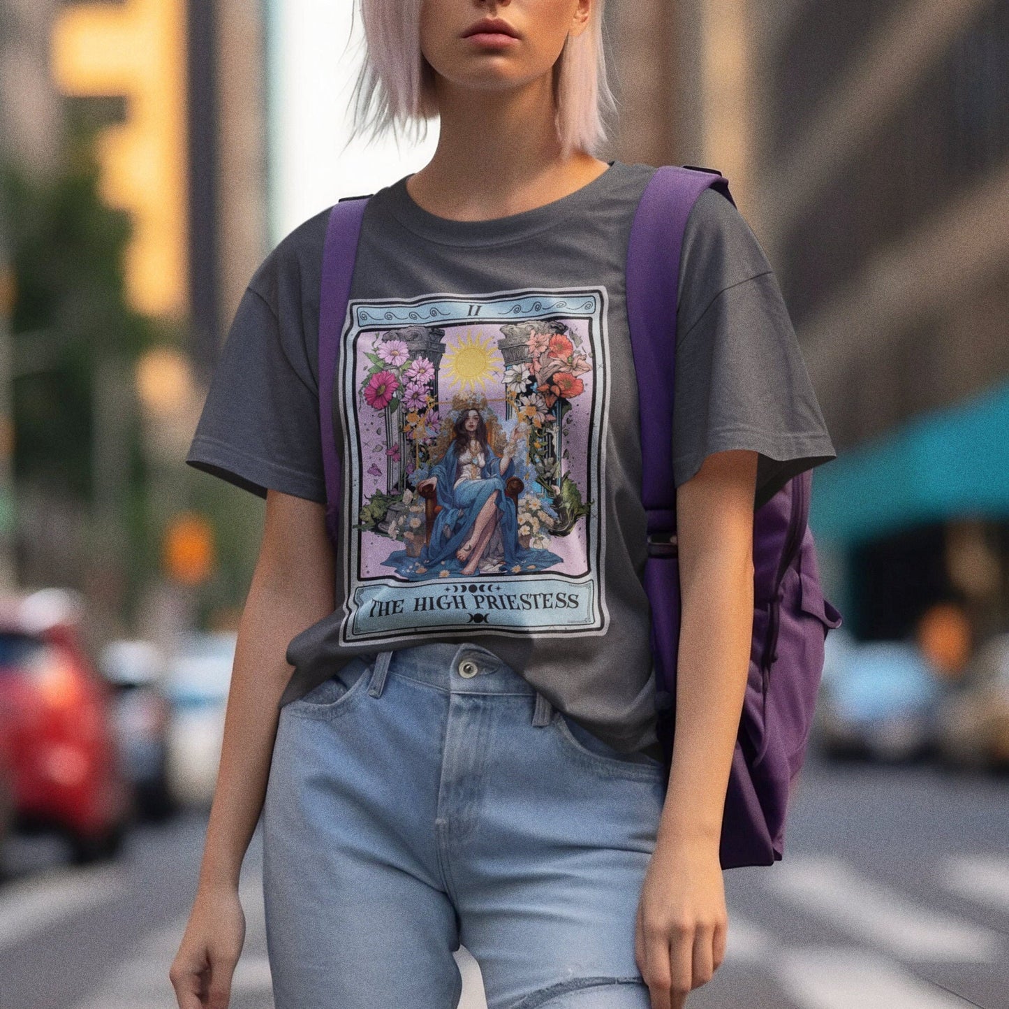 The High Priestess Tarot Card Shirt
