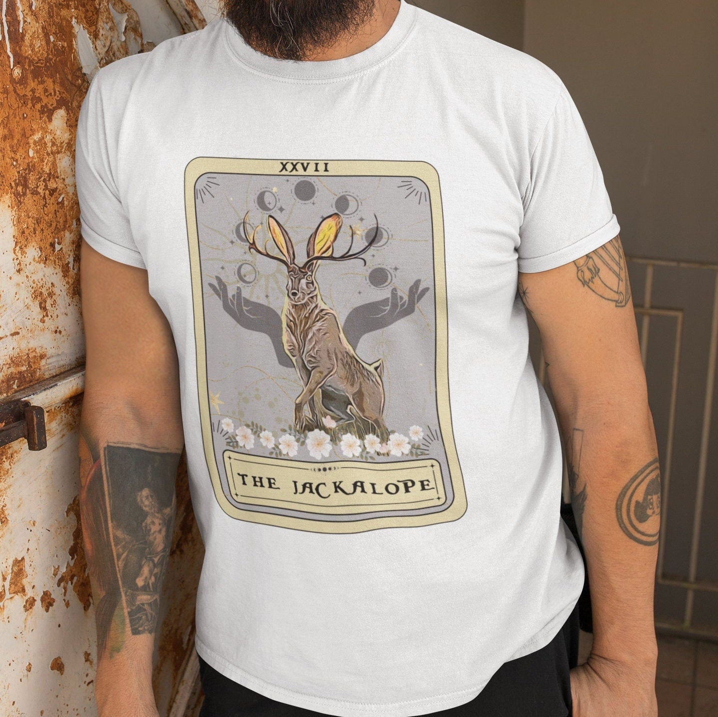 The JackalopeTarot Card Shirt