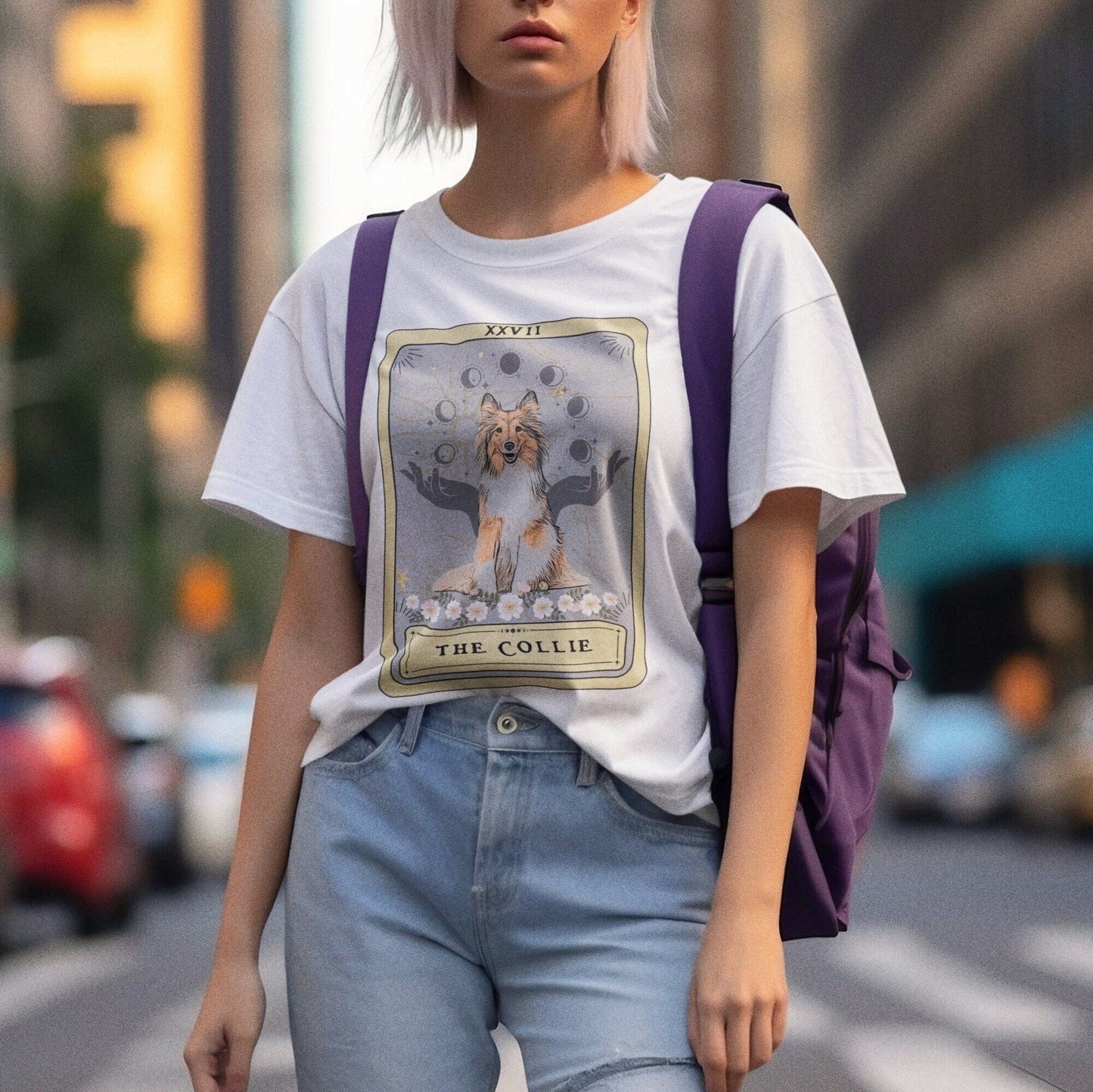 The Collie Tarot Card Shirt