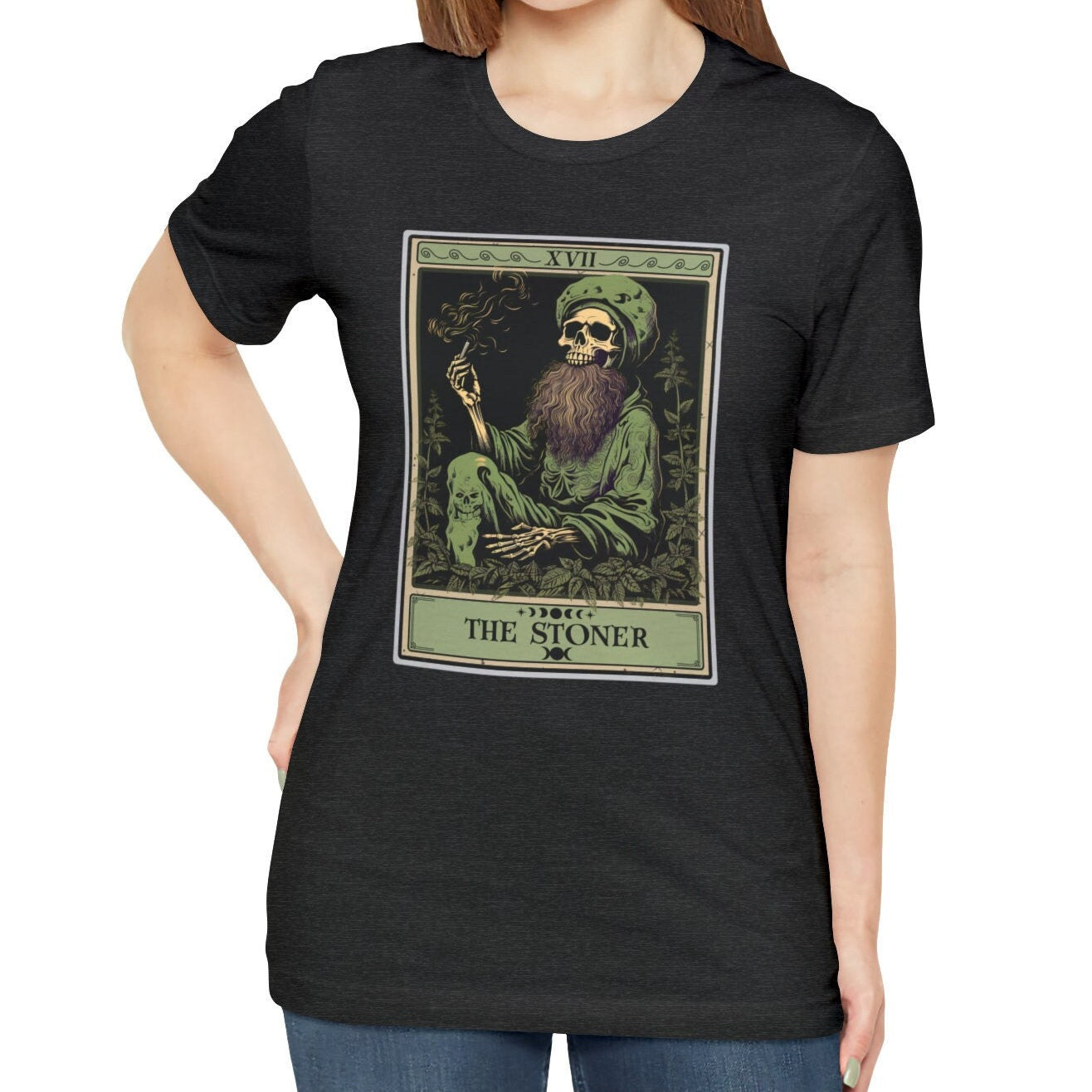 The Stoner Tarot Card Shirt, Cannabis Weed
