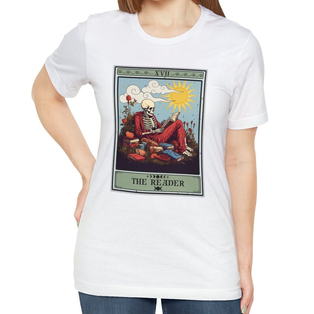 The Reader Tarot Card Shirt, Reading Lover