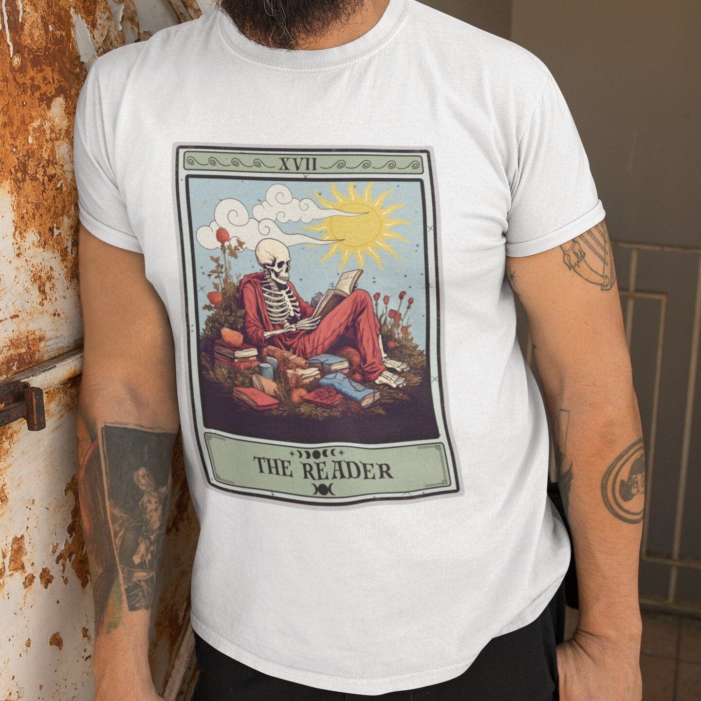 The Reader Tarot Card Shirt, Reading Lover
