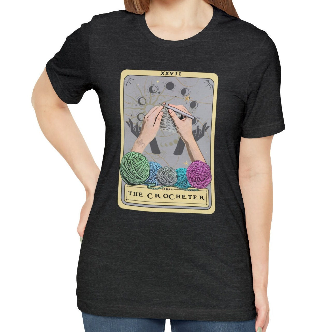 The Crocheter Tarot Card Shirt