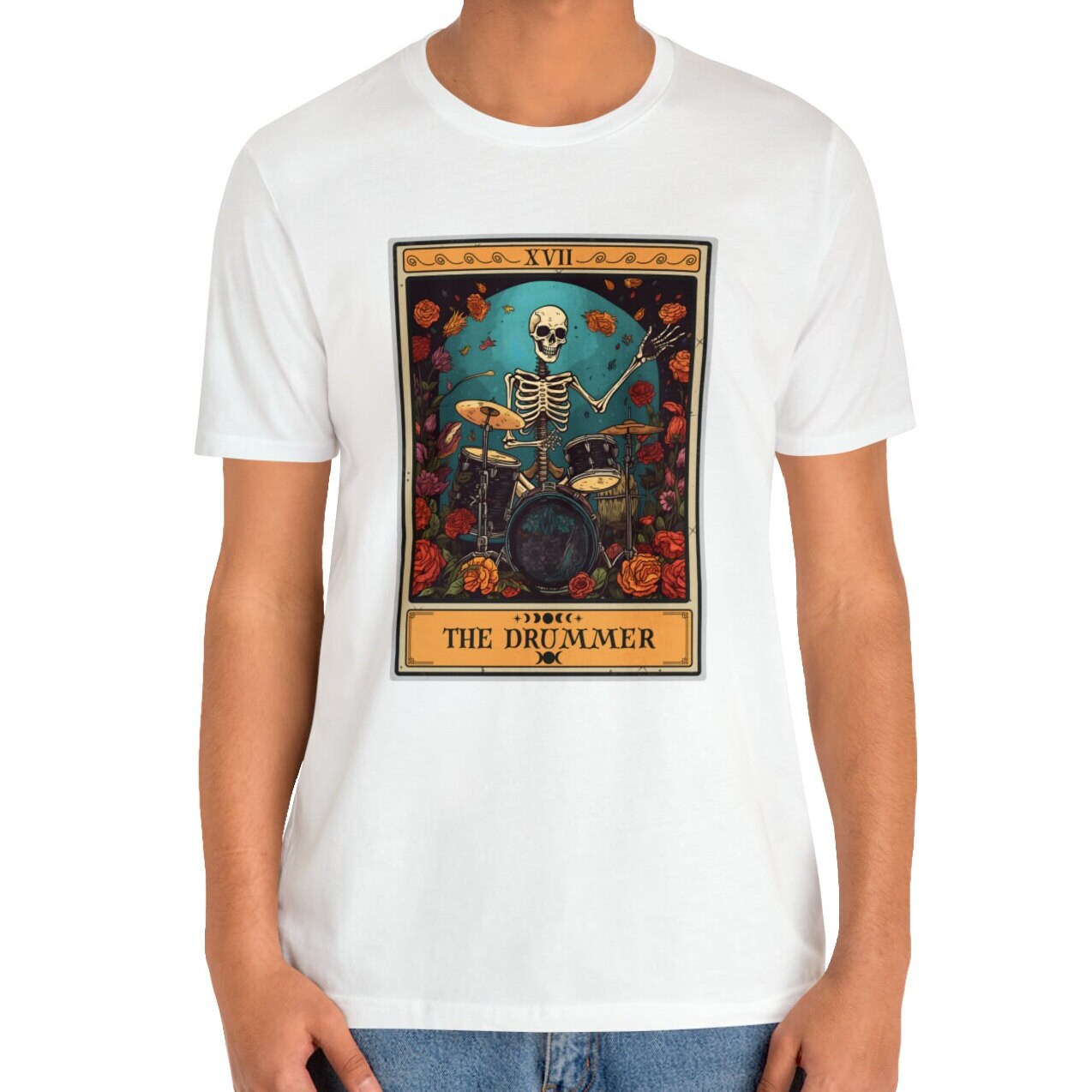 The Drummer Tarot Card Shirt, Drum Player